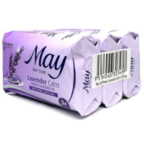 MAY LAVENDER CALM SOAP 85G*36