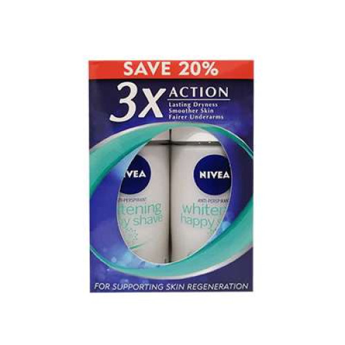 NIVEA WHITE HAPPYSHAVE TP@20% R.O