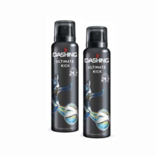 DASHING DEO SPRAY ULTIMATE KICK L.EDITION 125ML*2