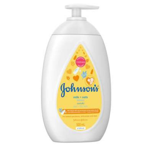 JOHNSON BABY MILK+OAT LOTION 500ML