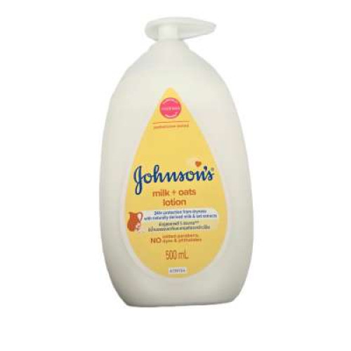 JOHNSON BABY MILK+OAT LOTION 500ML JOHNSON BABY MILK+OAT LOTION 500ML