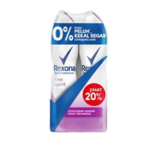 REXONA (W) SPRAY SEXY BQ TP 150ML*2