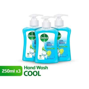 DETTOL HAND WASH COOL VALUE PACK 250ML2+1 DETTOL HAND WASH COOL VALUE PACK 250ML2+1