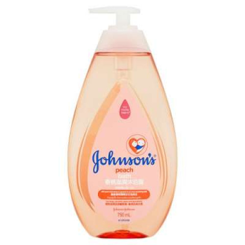 JOHNSONS BABY BATH PEACH 750ML F JB LOTION MR 50ML