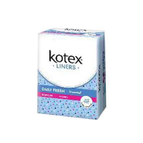 KOTEX FRESH PANTILINERS UNSCENTED 40S