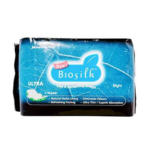 BIOSILK ULTRA THIN NIGHT WINGS 18S BIOSILK ULTRA THIN NIGHT WINGS 18S