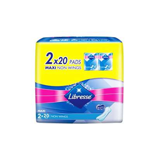 LIBRESSE MAXI NON WINGS TP 20S*2