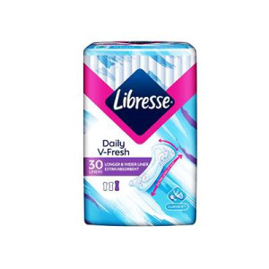 LIBRESSE LONG WING SLIM P.LINER 30'S LIBRESSE LONG WING SLIM P.LINER 30'S