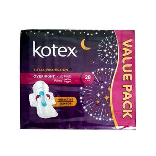 KOTEX TP OVERNIGHT WING PAG 28CM 28S