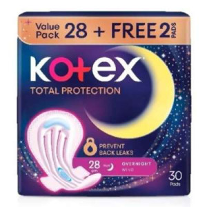 KOTEX TP OVERNIGHT WING PAG 28CM 28S
