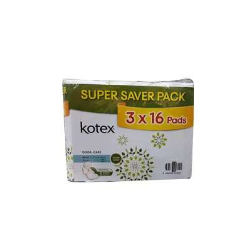 KOTEX NAT.CARE MAXI WING DAUN SIRIH 14S*3