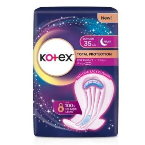 KOTEX OVERNIGHT PAG EXT LONG 35CM 7S KOTEX OVERNIGHT PAG EXT LONG 35CM 7S