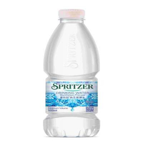 SPRITZER DISTILLED DRINKING WATER 550ML