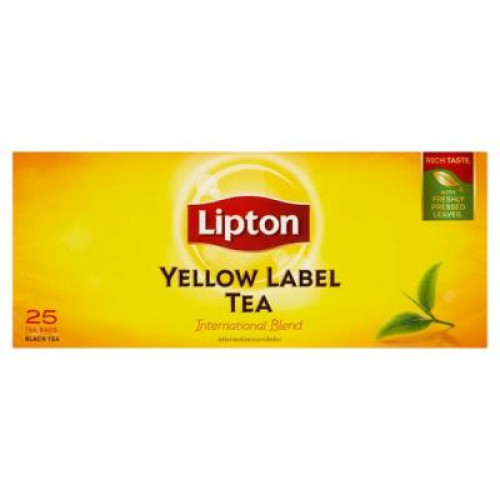 LIPTON YELLOW TEABAG 25'S