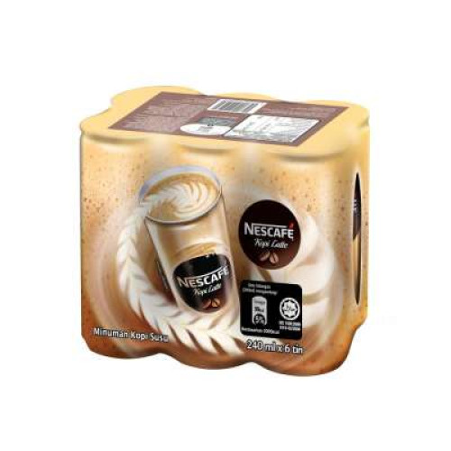 NESCAFE LATTE CAN 240ML*6