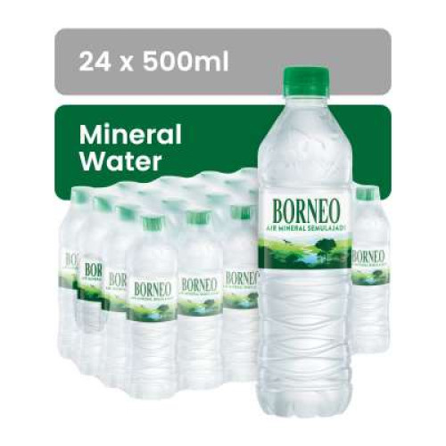 BORNEO MINERAL WATER 500ML*24