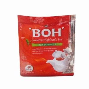BOH CAMERON HIGHLAND TEA POTBAG 40S BOH CAMERON HIGHLAND TEA POTBAG 40S