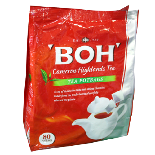 BOH CAMERON HIGHLAND TEA POTBAG 80S