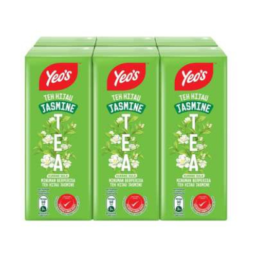 YEO'S GREEN TEA 250ML*6