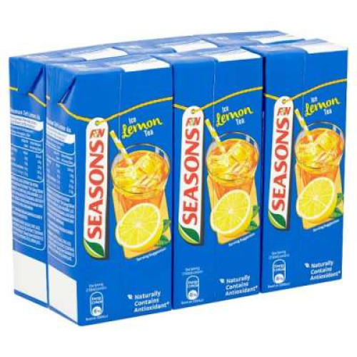 SEASONS ICE LEMON TEA 250ML*6