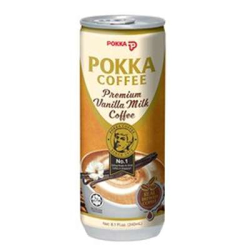 POKKA PREMIUM VANILA MILK COFFEE 240ML