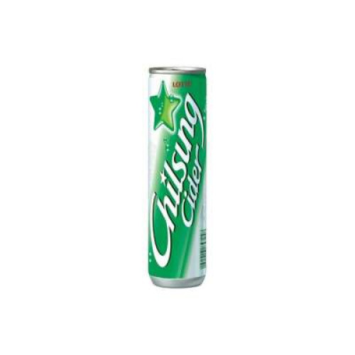 LOTTE CHILSUNG CIDER-LEMON LIME CAN 250ML