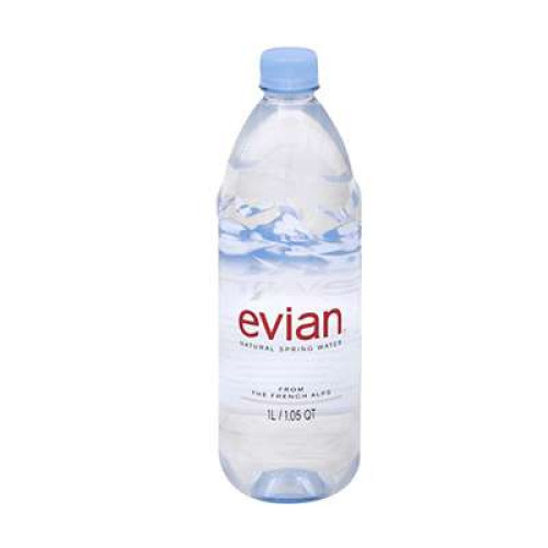 EVIAN MINERAL WATER 1L