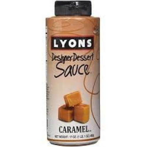 BONCAFE CARAMEL DESIGNER SAUCE 17OZ