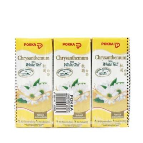 POKKA CHRYSANTHEMUM WHITE TEA 250ML*6