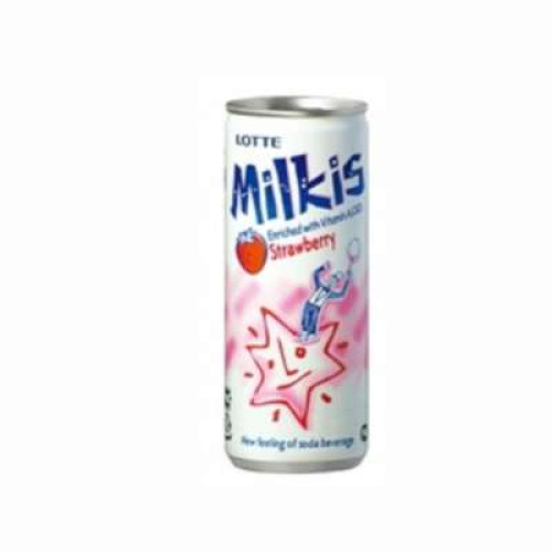 LOTTE MILKIS STRAWBERRY 250ML