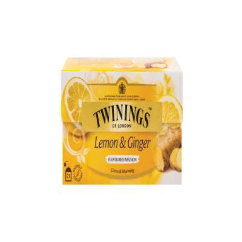 TWINING'S INFUSION LEMON & GINGER 1.5G*25