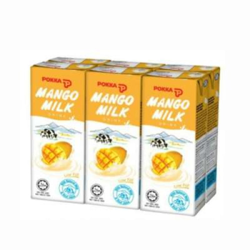 POKKA MANGO MILK 250ML*6