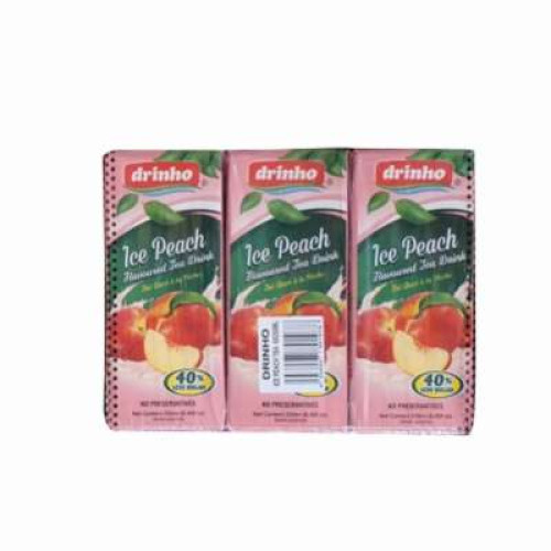 DRINHO ICE PEACH TEA 250ML*6