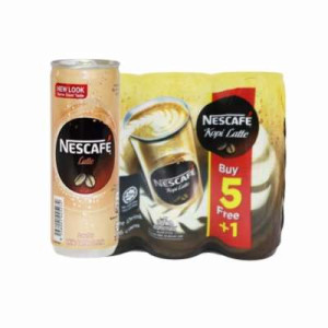 NESCAFE LATTE CAN 240ML*5+1 NESCAFE LATTE CAN 240ML*5+1