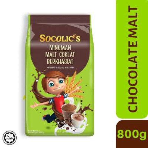 SOCOLIC'S CHOCOLATE MALT DRINK 800G