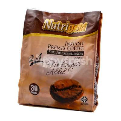 NUTRIGOLD INST PREMIX COFFEE 2IN1 NO SGR 15G*30