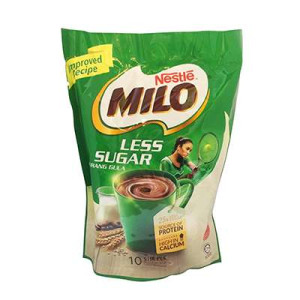 MILO ACT-E LESS SUGAR 27G*10 MILO ACT-E LESS SUGAR 27G*10