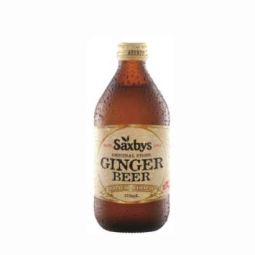 SAXBYS GINGER BEER 375ML