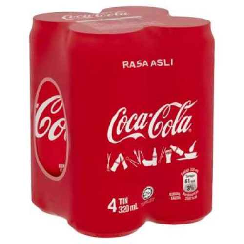 COCA-COLA 320ML*4