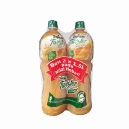 TROPICANA TWISTER ORANGE TP 1.5L*2