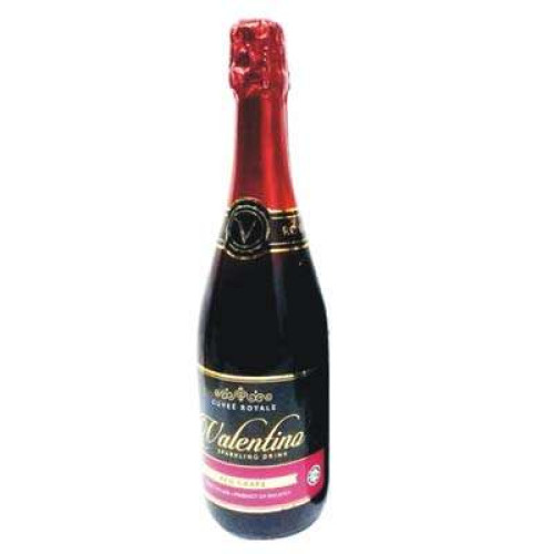 VALENTINO RED GRAPE SPARKLING JUICE 750ML