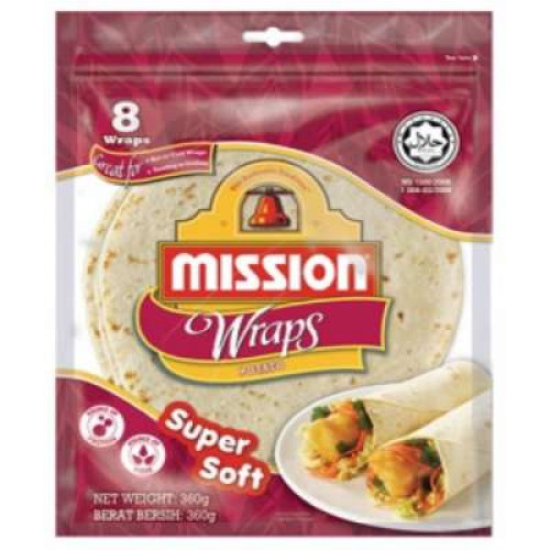 MISSION WRAPS POTATO 360G