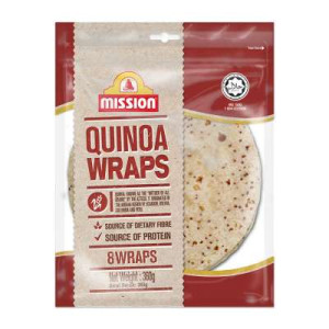 MISSION WRAPS QUINOA 360G