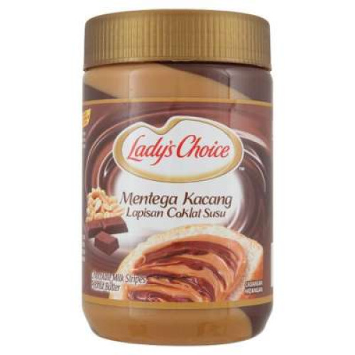 LADY'S CHOICE PEANUT BUTTER-CHOCOLATE 530G