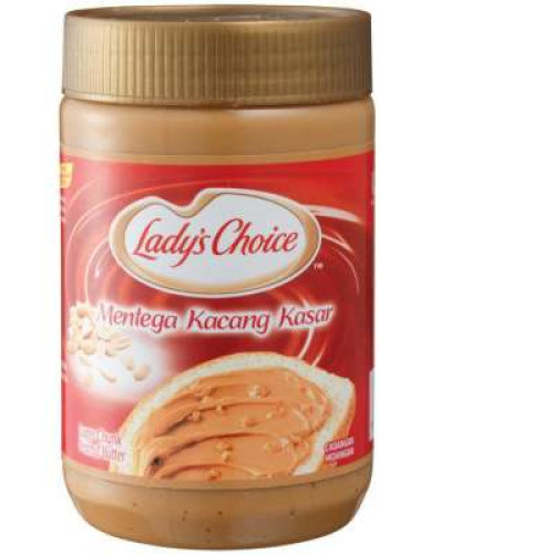 LADY'S CHOICE PEANUT BUTTER-CHUNKY 340G