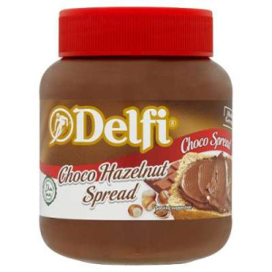 DELFI CHOCO SPREAD CHOCO HAZELNUT 350G DELFI CHOCO SPREAD CHOCO HAZELNUT 350G