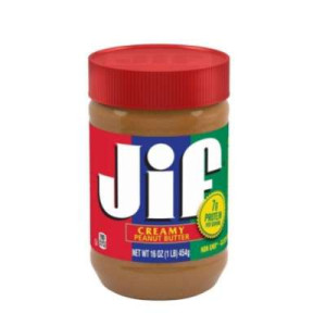 JIF PEANUT BUTTER-CREAMY 16OZ JIF PEANUT BUTTER-CREAMY 16OZ