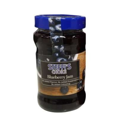 STEFFI'S CHOICE BLUEBERRY JAM 450G