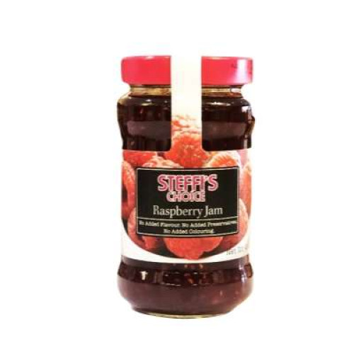 STEFFI'S CHOICE RASPBERRY JAM 450G