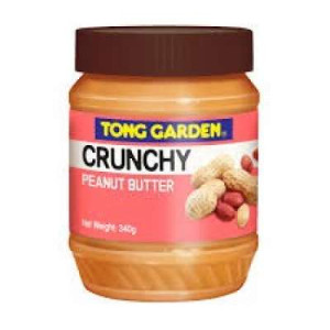TONG GARDEN CRUNCHY PEANUT BUTTER 340G